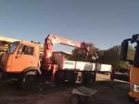 Manyuplyatir kamaz 18 mt 6,3 tona xolatai zor ustanovka kran 2008
