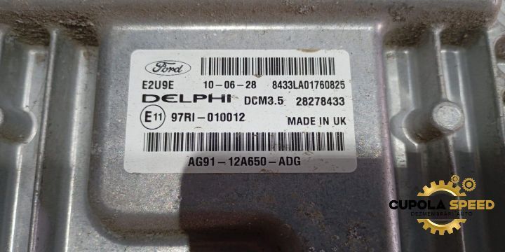 Calculator motor ECU 97RI-010012 ag91-12a650-adg 2.0 TDCI Ford Mondeo
