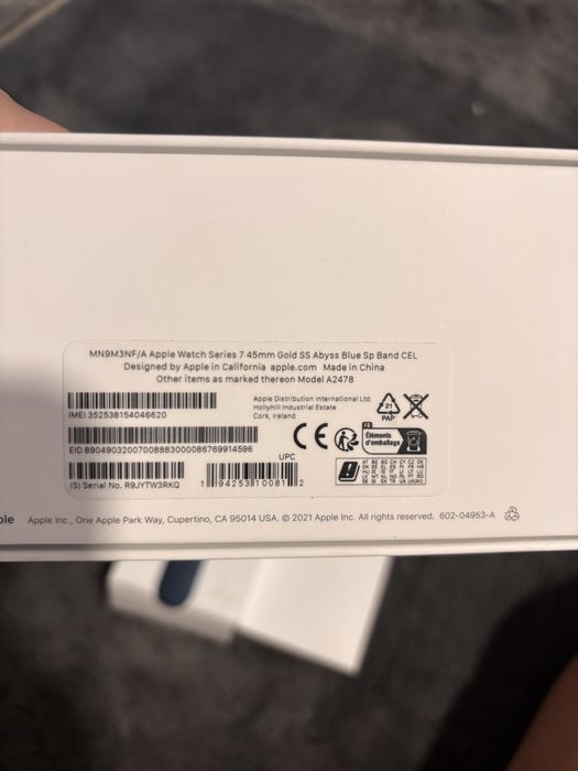 Apple watch seria 7 45 mm