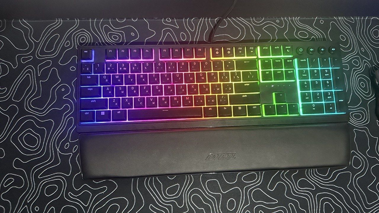 Игровая клавиатура  Razer Ortnata V3| мембранная черная