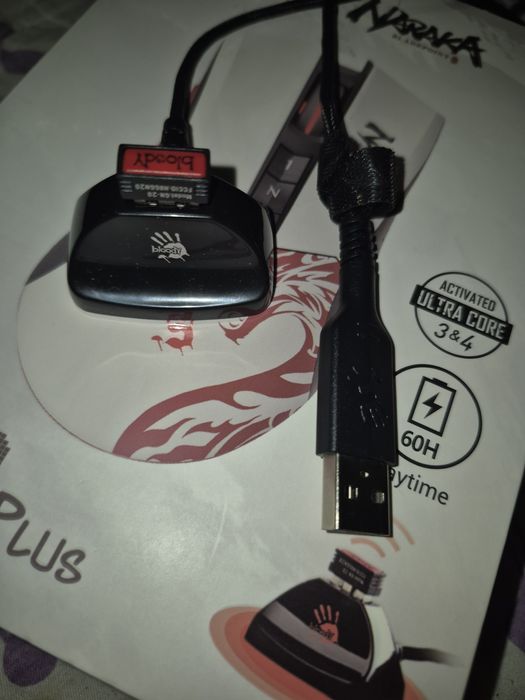 Продам игровую мышь bloody naraka r90 plus