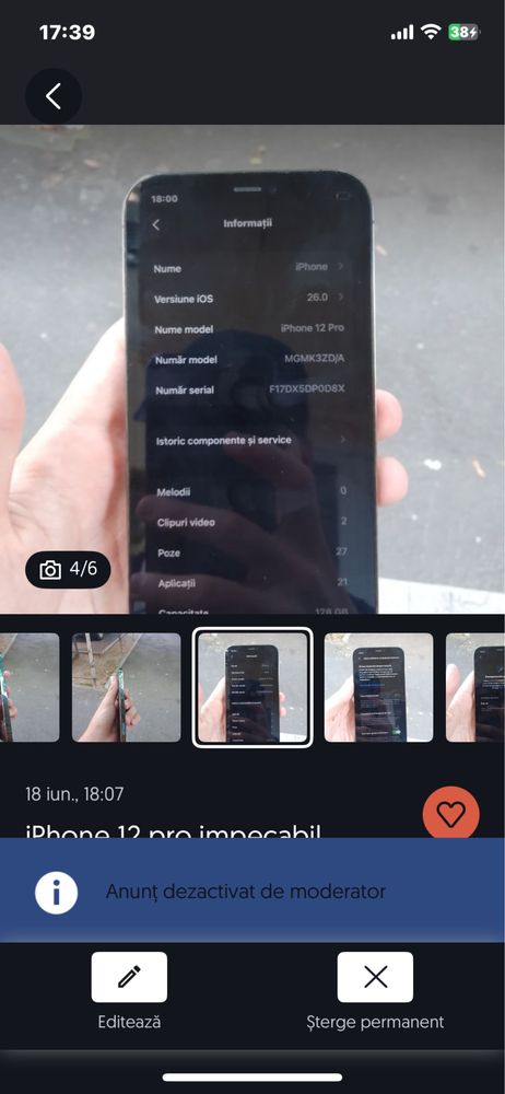 Iphone 12 pro full box