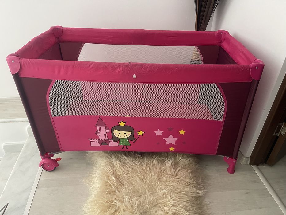 Patutț,țarc si leagan 3 in 1