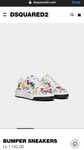 DSQUARED2  graphic sneakers