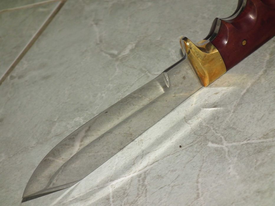Cutit de vánátoare cutit creat de Nagy István + toc piele nr.7