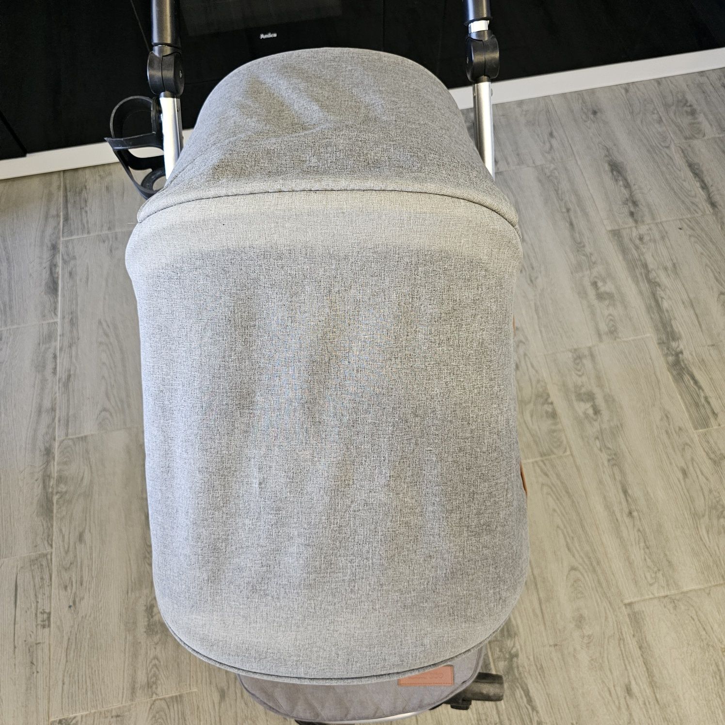 Комбинирана количка kikkaboo madrid 3B1 grey melange