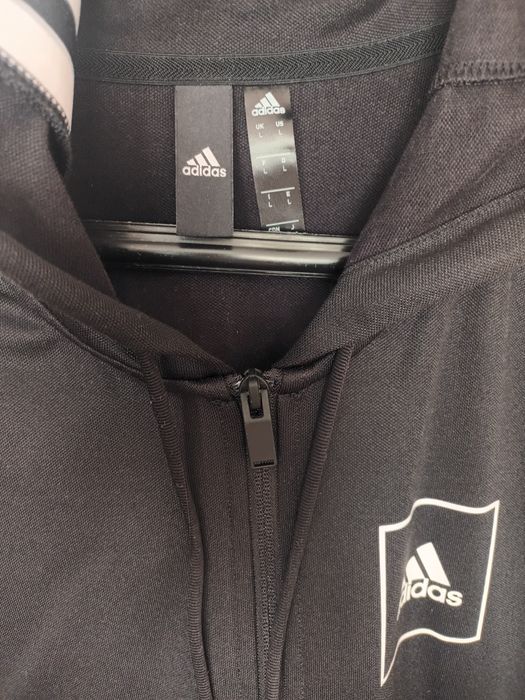 Суитшър adidas M 3S Pique FZ