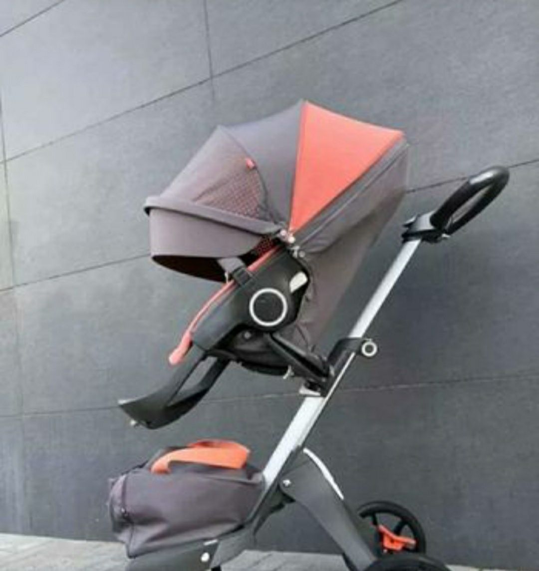 Carucior Stokke v5 coral editie limitata cumpărat din UK