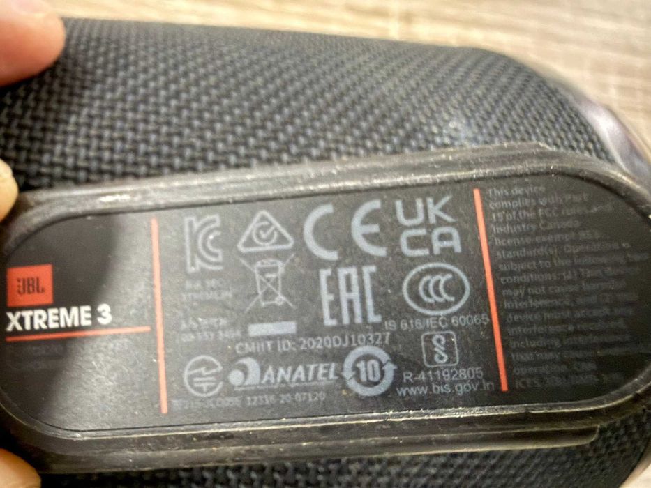 JBL Xtreme 3 тонколлона