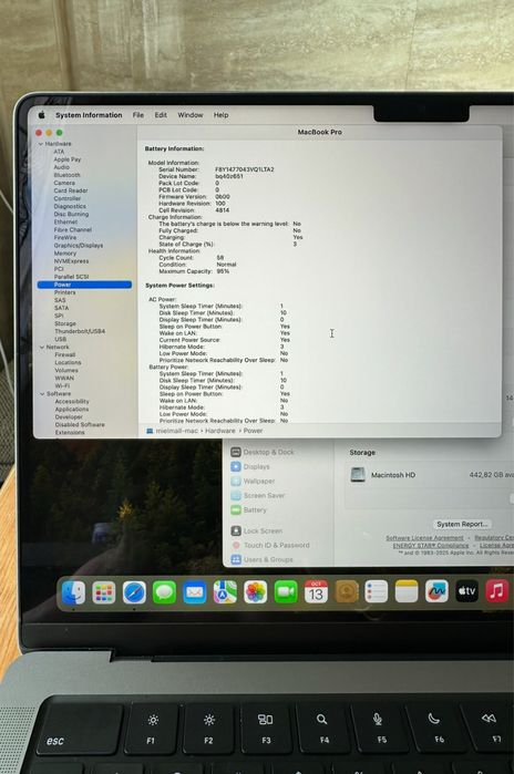 Macbook Pro 2021 512Gb M1 Pro - 14’