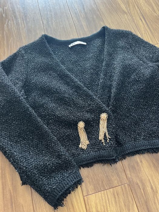 Черна жилетка Zara