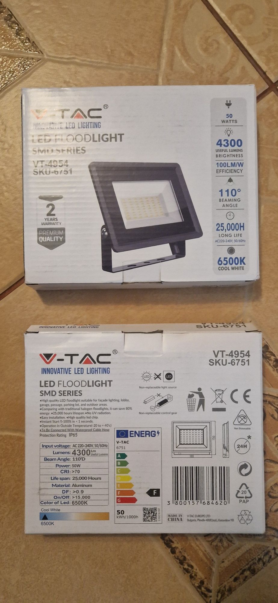 Proiectoare LED cu/fara senzor 20W,30W,50W,70W,100W (NOI)