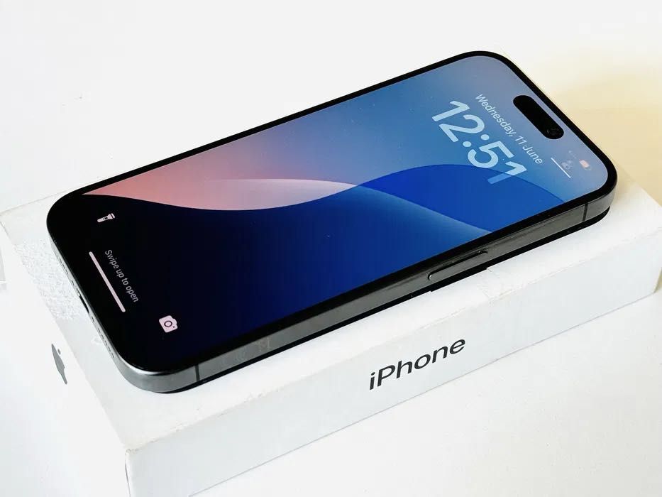 Iphone 15 Pro 128GB Black Titanium Гаранция 6 месеца