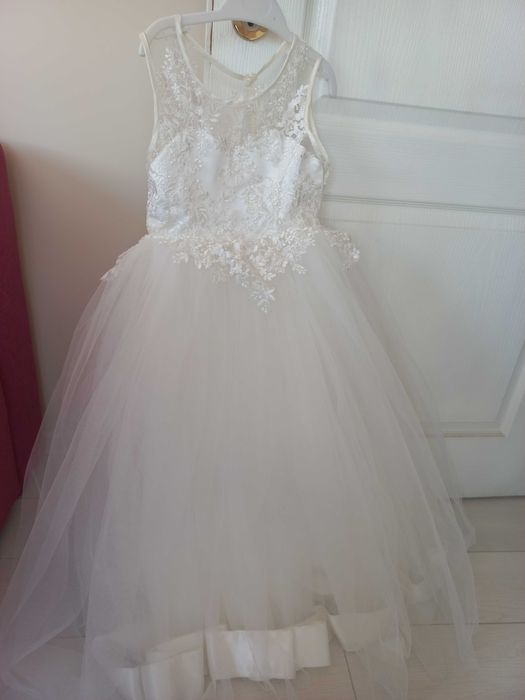 Официални рокли - розова и бяла