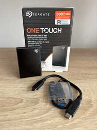 SSD Extern Seagate OneTouch 500Gb (garantie)