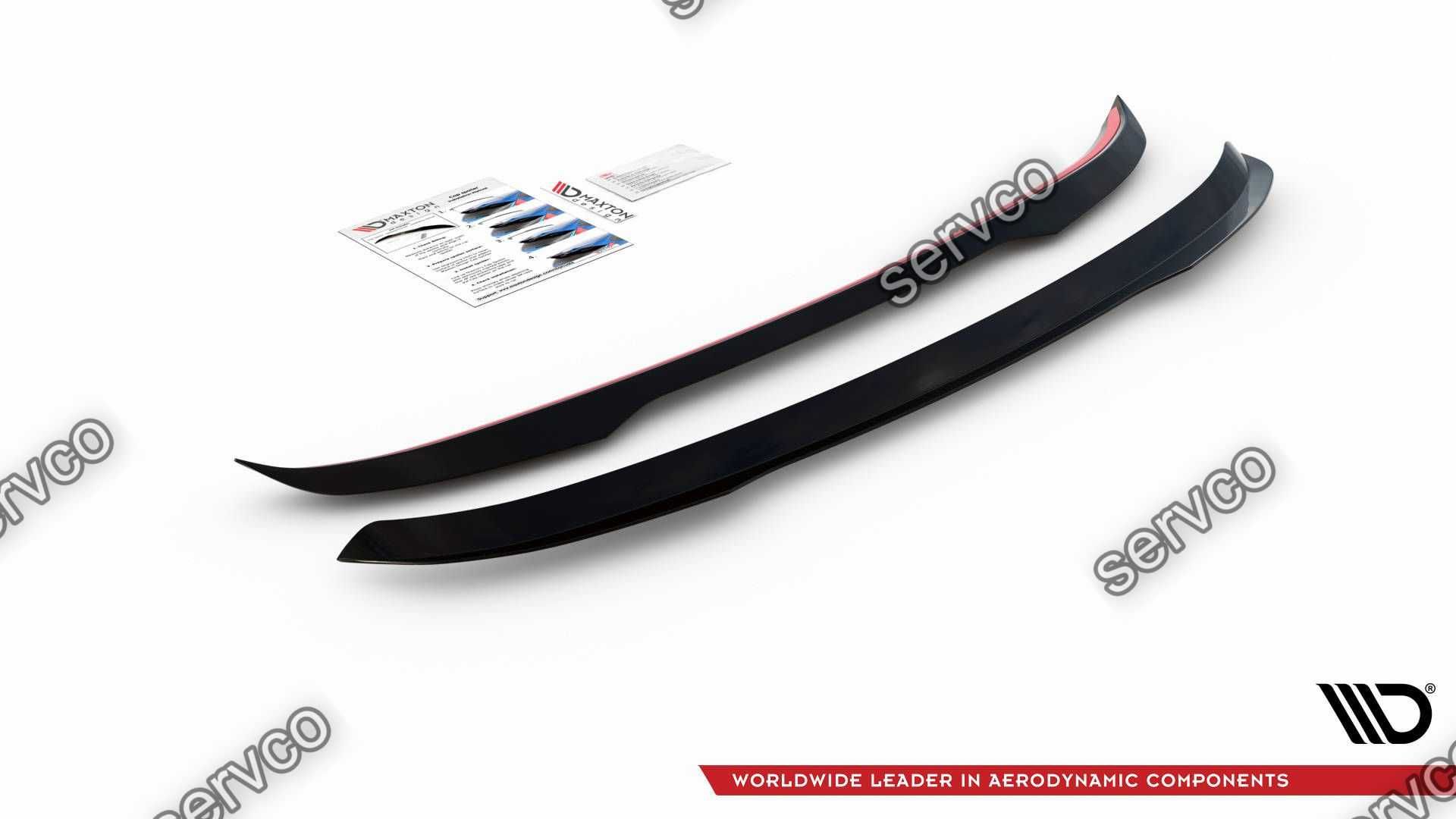 Eleron spoiler cap Bmw X5 M F15 F85 2014-2018 v2 - Maxton Design