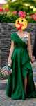 Rochie de ocazie verde smarald Ld Maria Prestige, mărimea S