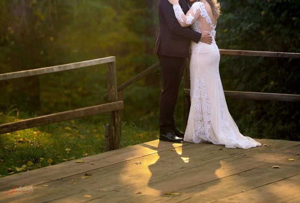 Rochie de mireasa cu trena detașabilă!