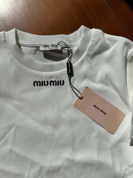 Tricou femei Miu Miu nou cu eticheta