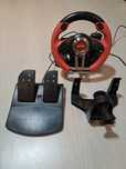 Volan gaming Acme RS rosu/negru