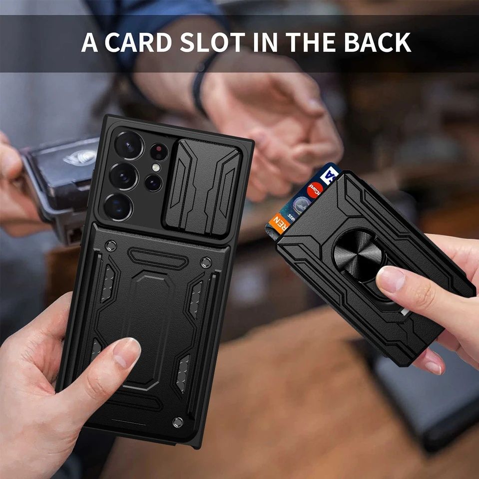 Samsung Galaxy S25 Ultra S24 Ultra S24 / CARD SLOT Удароустойчив кейс