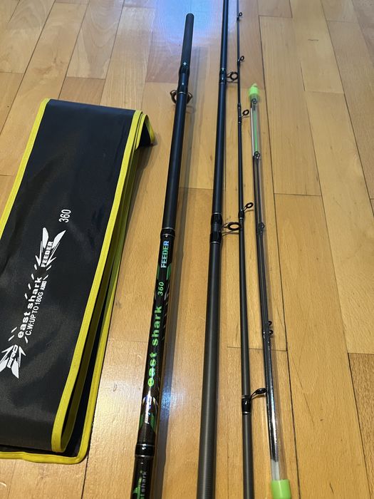 Set 2 Lansete Eastshark Pro Feeder 3.60 m 180g 3 varfuri
