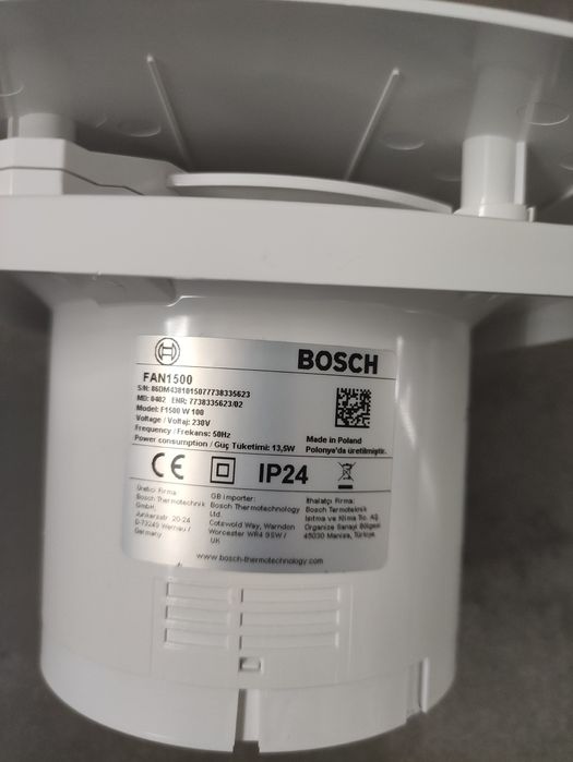 Вентилатор за баня Bosch 1500W DH 100