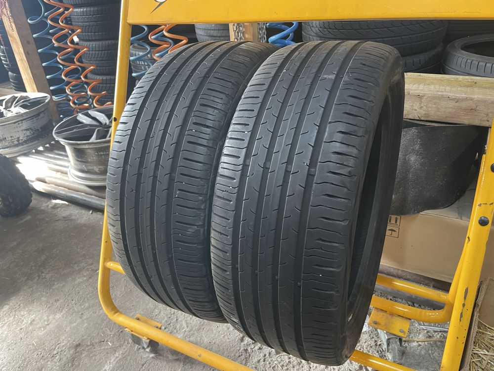 2бр. 225/45/18 Continental Eco Contact 6, 6мм, ДОТ 2019