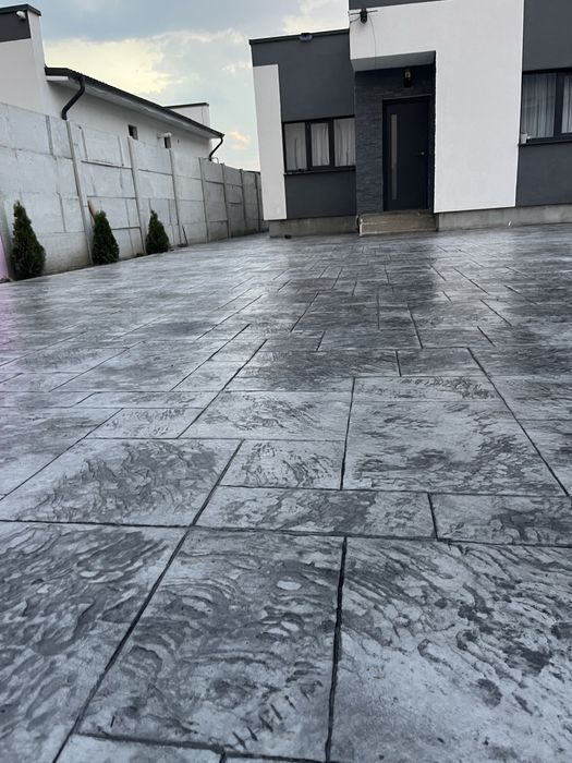 Beton amprentat si vertical