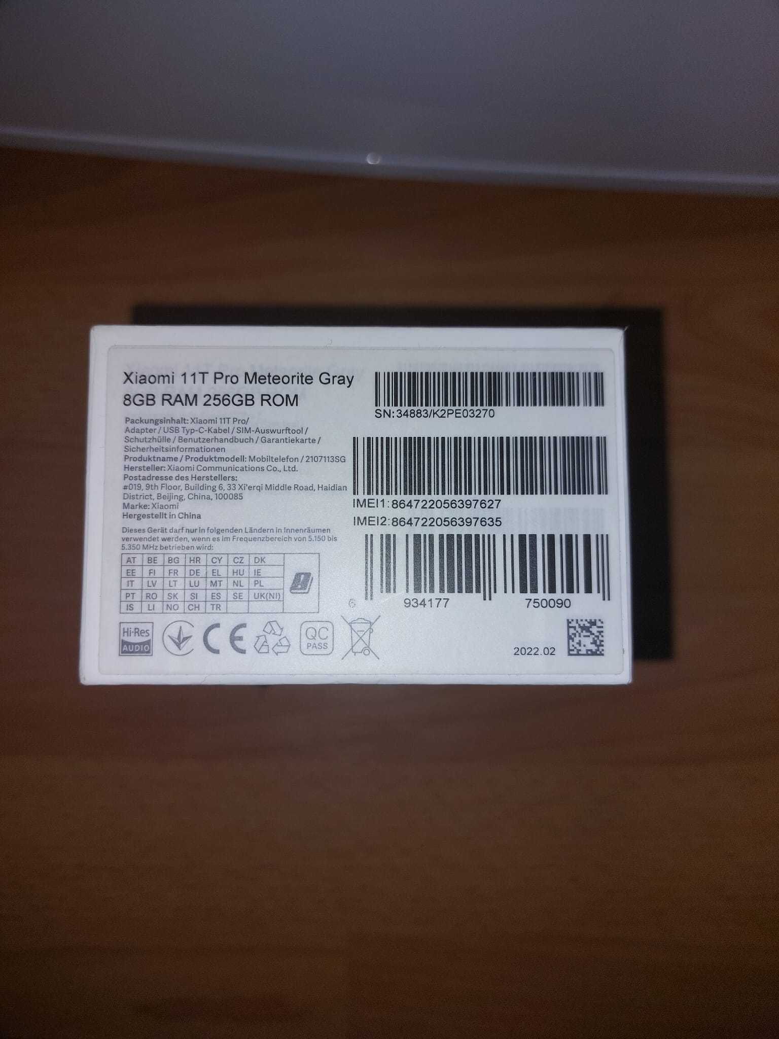 Xiaomi 11T Pro 5G 12 Ram Spatiu 256Gb