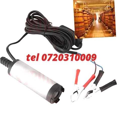 Pompa Transfer Lichid Submersibila Electrica 12v rot 8500min