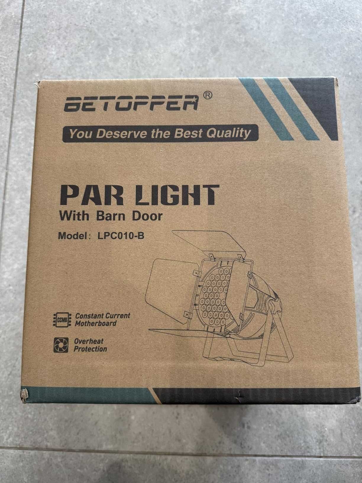 Сценично осветление с ламели Betopper 200W, CRI/RA>90 RGBW 4в1,5000 Lm