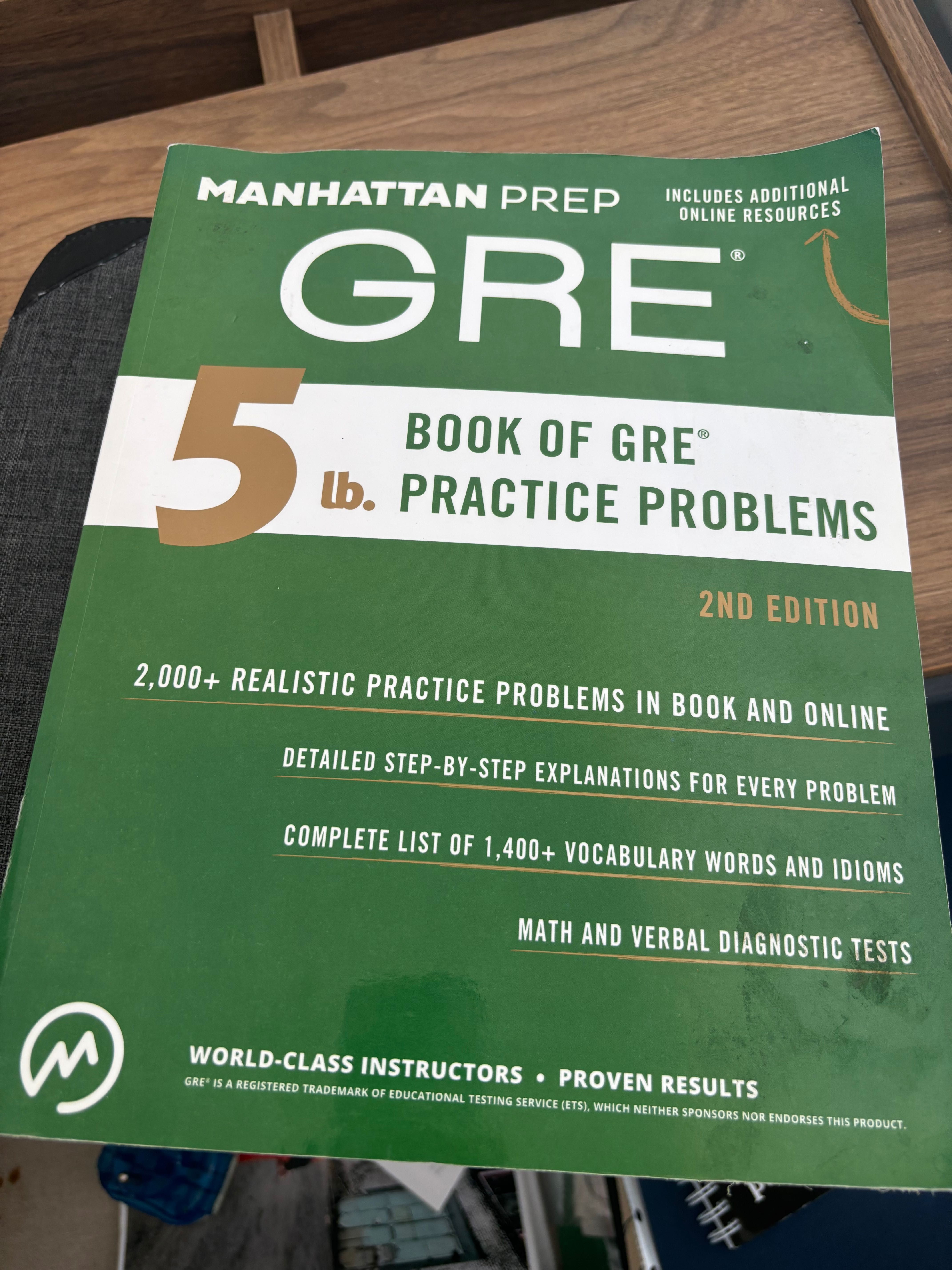 Manhattan GRE preparation