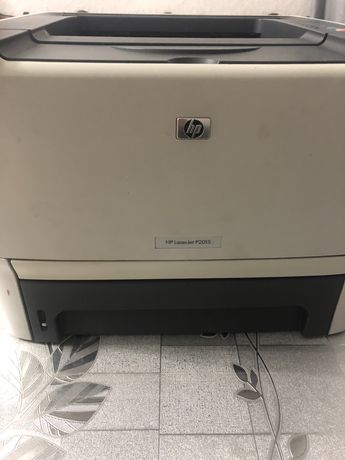 Принтер Laserjet P2015, картридж заправленный