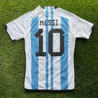 Tricou fotbal Adidas Argentina Cupa Mondiala Messi 10 - 2022
