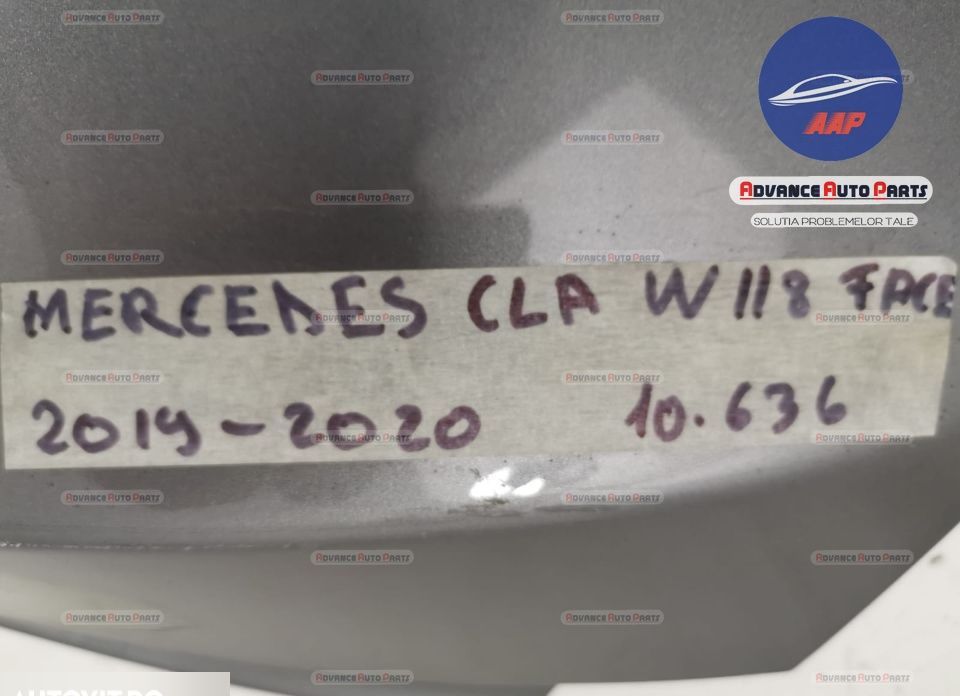 Оригинален заден капак Мерцедес-Бенц / Mercedes-Benz CLA-Class C118 Ор