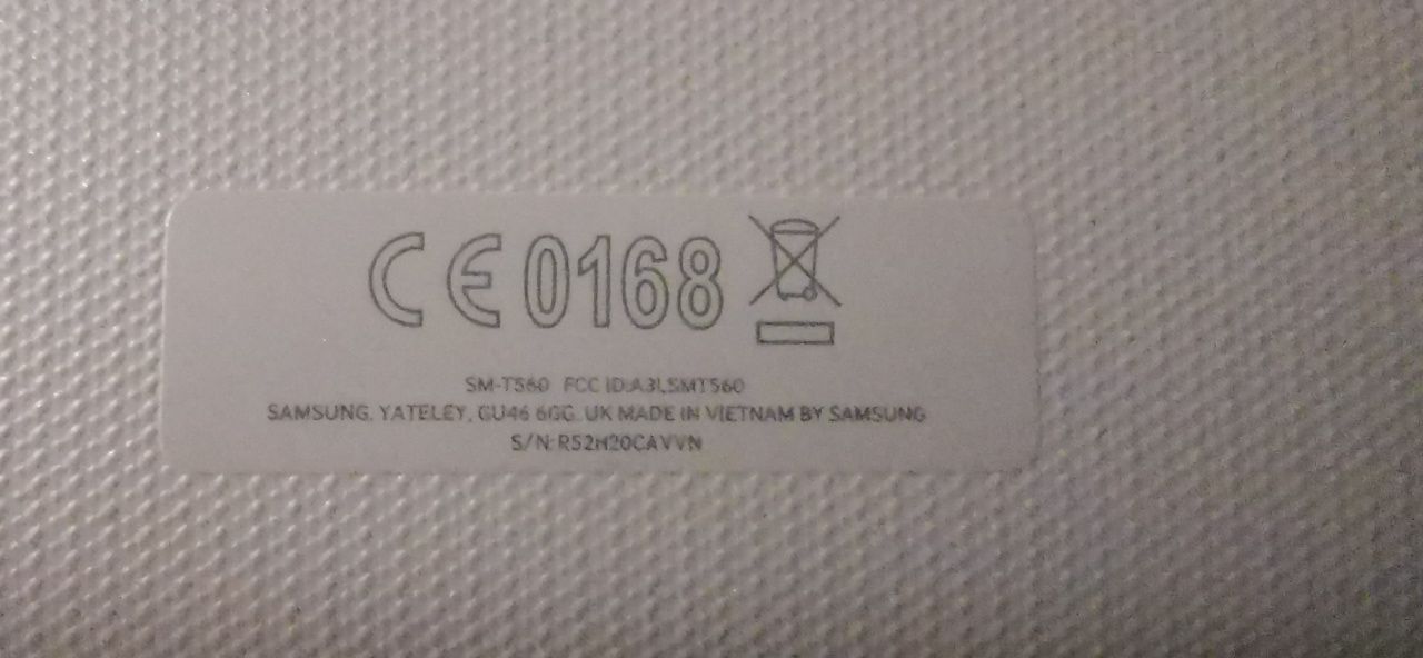 Samsung Tab E T560