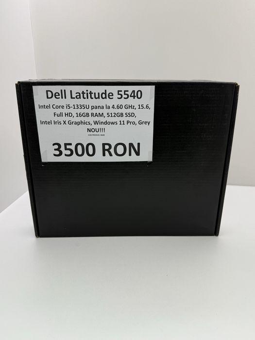 Fane Amanet: Laptop Dell Latitude 5540 i5-1335U 16GB 512GB SSD Nou