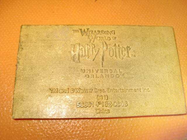 7401-2 Reclame Embleme Harry Potter London to HogwArts.