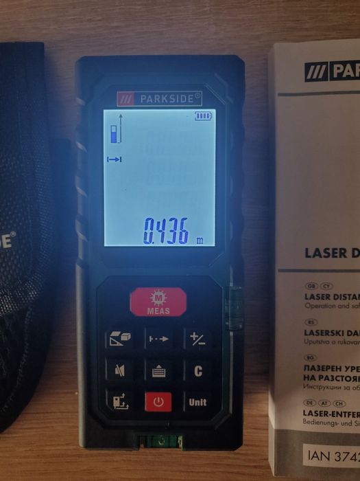 Telemetru laser Parkside