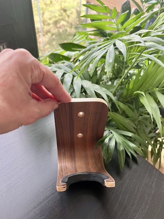 Suport de perete din lemn pt skateboard Yome