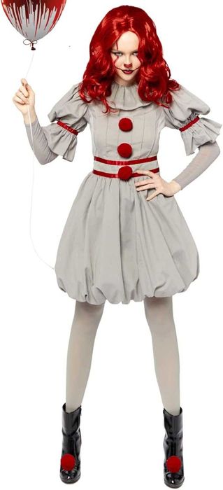 Costum Halloween de clovn IT Pennywise , marimea XL