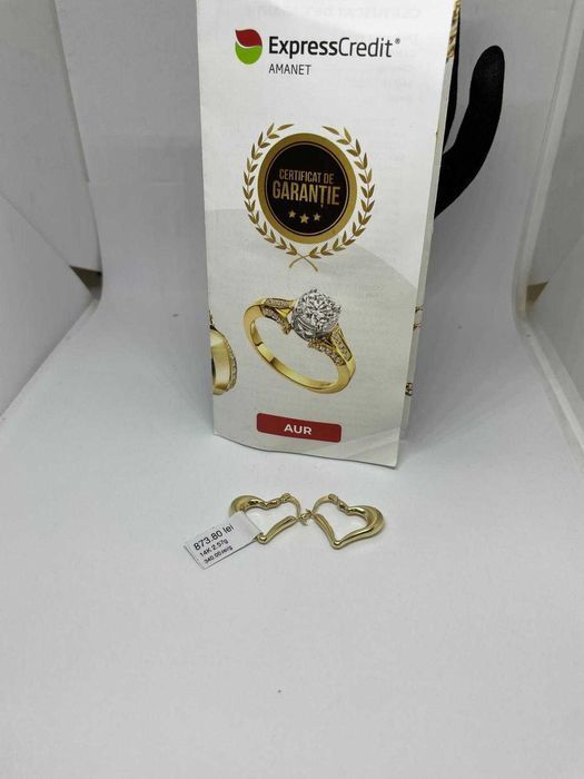 Cercei aur 14K (32441/30 Pacurari 2) Garantie 2 ani!