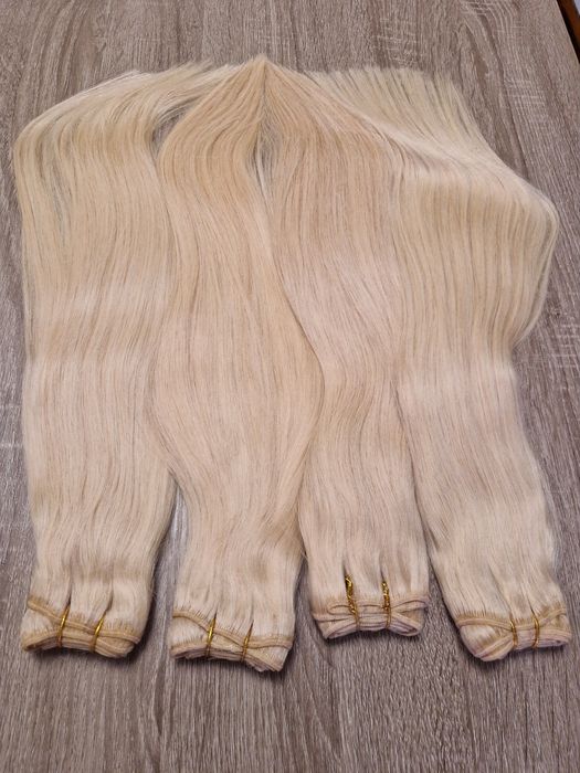 Естествена коса - висок клас, рус цвят