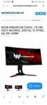 Monitor gaming curbat  Predator 30 inci