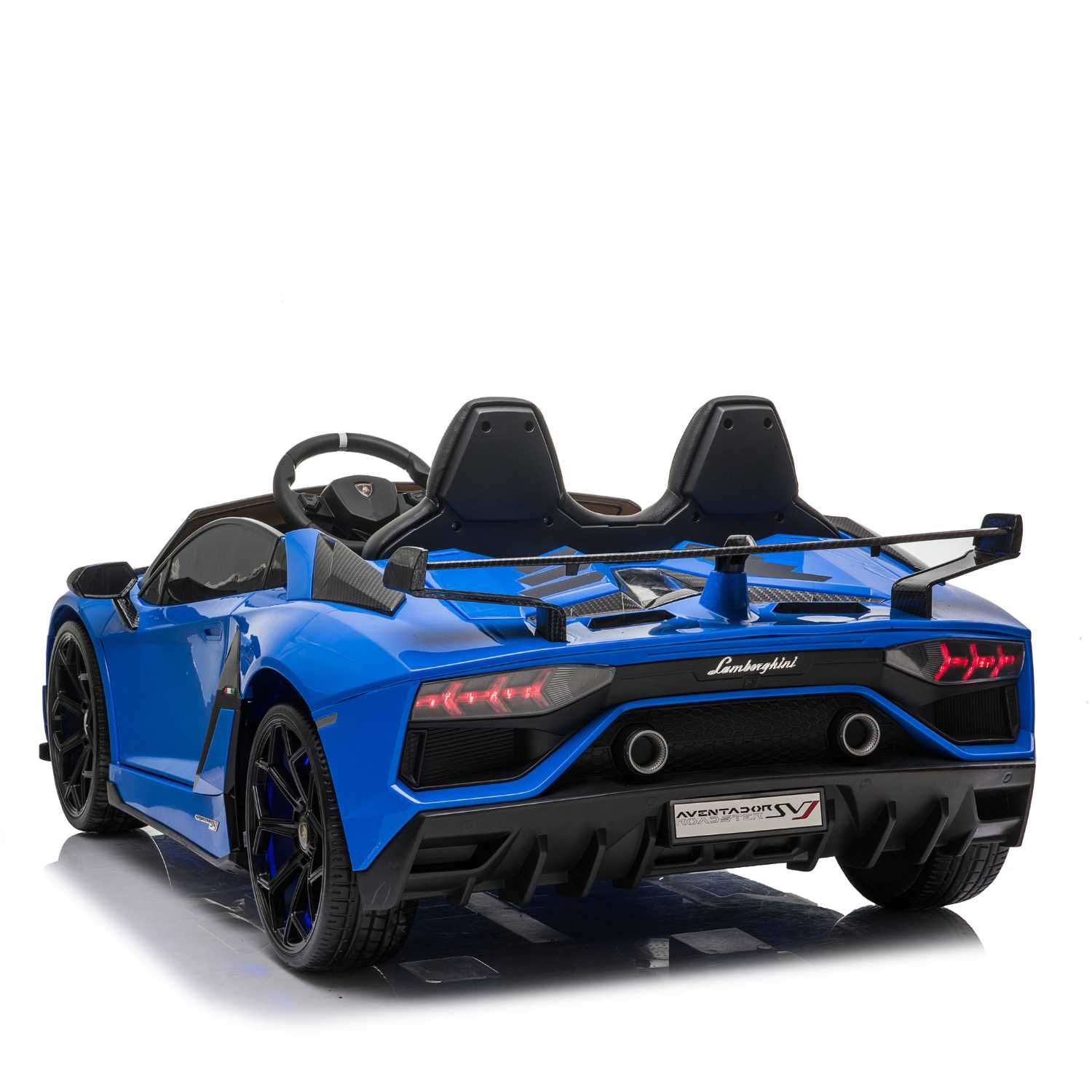 Лицензирана акумулаторна кола Lamborghini Aventador 2025, 24V7AH, 600W