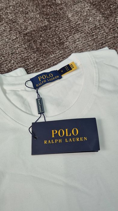 Tricou Polo Ralph Lauren alb M