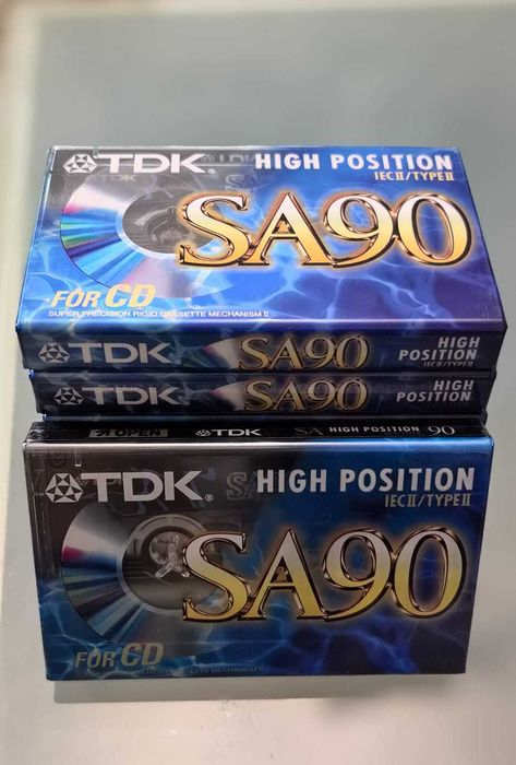 Casete audio chrome, Maxell, TDK, Sony și BASF sigilate!