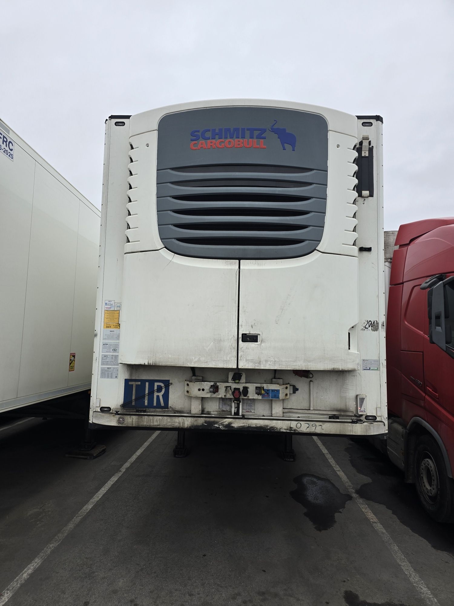 Реф прицеп 2018 Перегон Man Tgx 2017