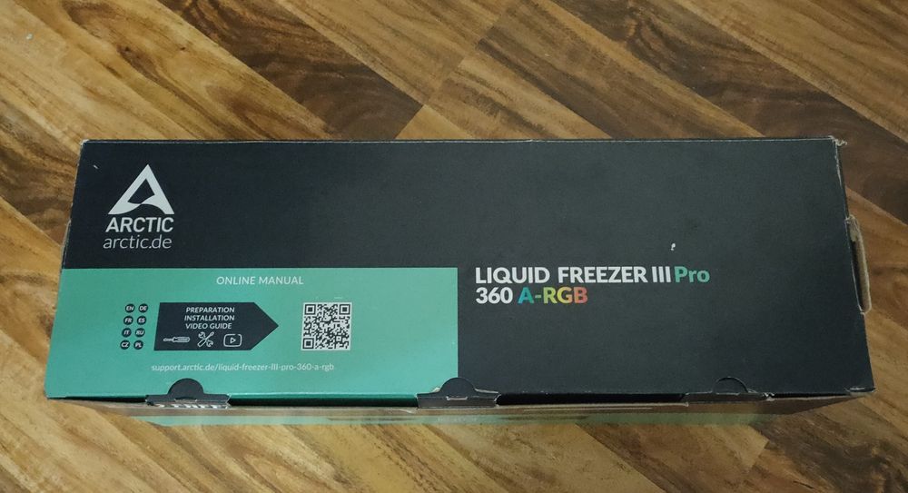 Топовая водянка Arctic Liquid Freezer III Pro.В идеале!Полный комплек!